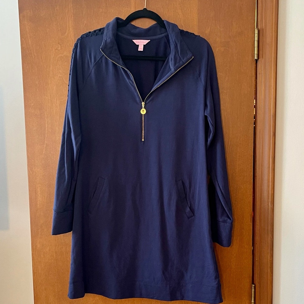 Lilly Pulitzer Skipper Solid Popover Dress